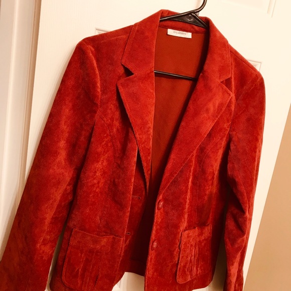 Corduroy dressbarn  blazer - Picture 3 of 8